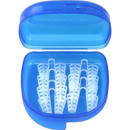 YOHAPPY 8PCS/Set Snore-ceasing Silicon Stopper Nose Clip Anti Snore Nasal Dilators Apnea Aid Device