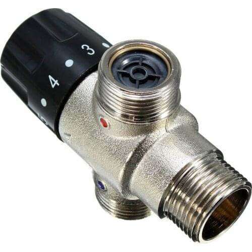 3/4 Inch DN20 Solar Heater Thermostatic Mixing Valve Pipe Valve Building Materials Standard