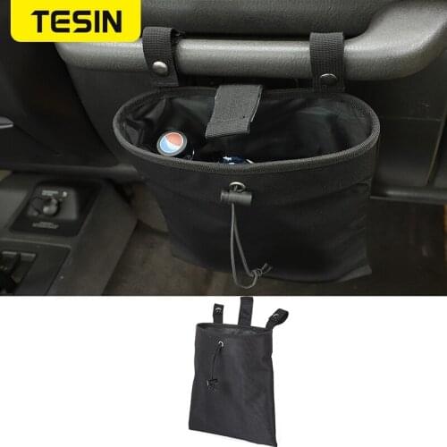 TESIN Stowing Tidying for Jeep Wrangler Car Seat Storage Bag For Jeep Wrangler TJ JK JL JT Universal Interior Accessories