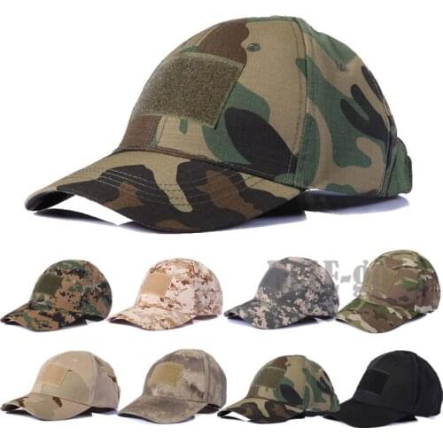 Military Camo Cap Army Unisex Cap Tactical Hunting Hat Sports Adults Casual Adjustable Military Hats for Men Women