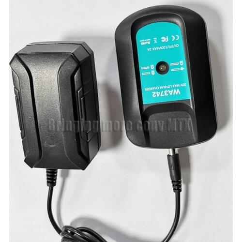 Hight quality Fast Charger For Worx WA3520 WA3525 W3575 WA3578 20V 18v Li-ion battery 2A charger For Worx WA3742 WA3875 EU Plug