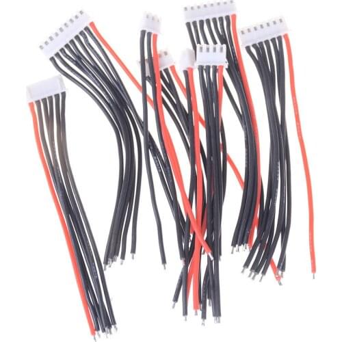 1PC 10CM 1S 2S 3S 4S 5S 6S 7S 8S 1P/2P/3P... Balance Charger Cable 22 AWG Silicon Wire JST XH Plug