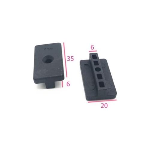 100Pcs Composite Deck Clip Hidden Fixings Plastic T WPC Decking Outdoor Floor Clips