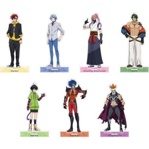 Anime SK8 the Infinity SK EIGHT SK∞ Stand Figure Langa Hasegawa Kyan Reki Snow Miya Cosplay Acrylic Desk Decor Model Display Toy