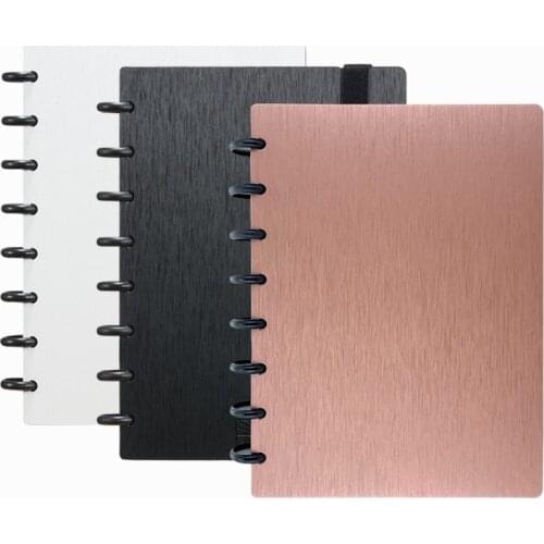 Free shipping New 2021 t puncher notebook disc Mushroom hole planner B6 A5 business journal diary stationery