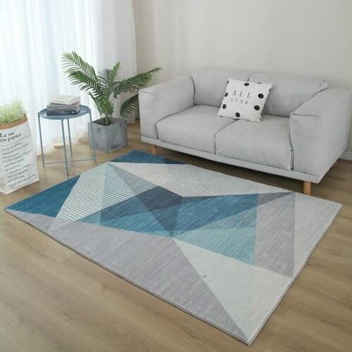 Geometric Modern Carpet For Living Room Home Nordic Soft Rug Bedroom Indoor Shaggy Fluffy Sofa Area Bedside Rugs Floor Mat