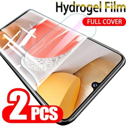 2PCS Hydrogel Film For Samsung A42 5G Screen Protector On For Samsung A42 A51 A71 5G Front Water Gel Protective Film Not Glass