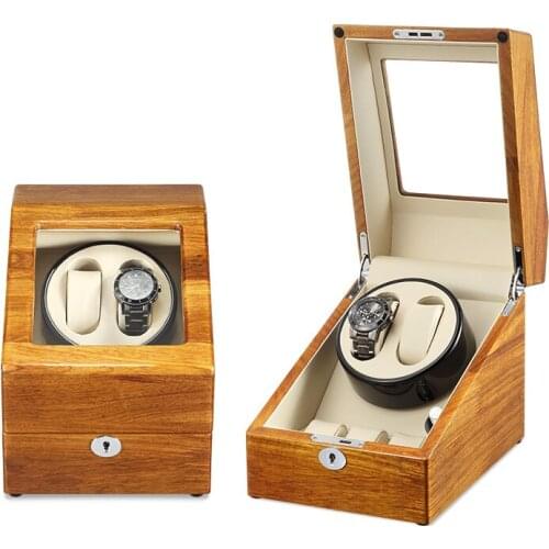 Watch Box Automatic Watch Winder Rotator Holder PU Leather Watch Winding Storage Case 2+3 Display Box Organizer Silent Operation
