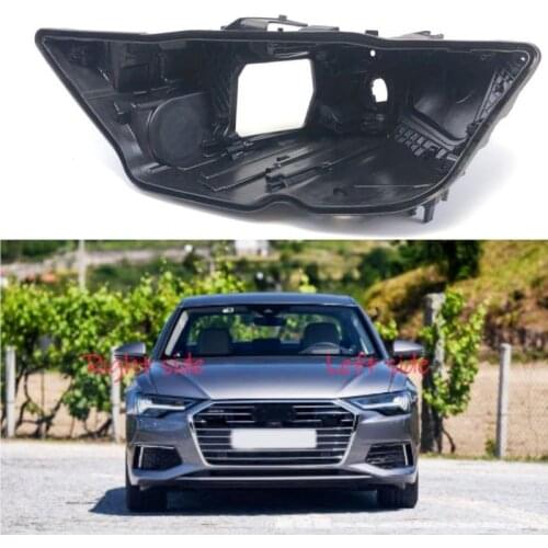 Headlight Base For Audi A6 C8 2019 2020 Headlamp House Car Rear Base Front Auto Headlight Back House