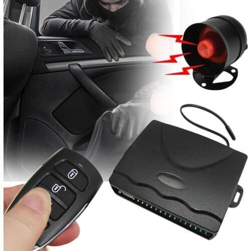 802B-8101 Professional Car Alarm System Anti-theft Secure Portable Remote Control Vehicle Alarm System for Auto Cars Accessories