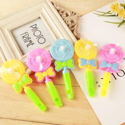 Sugar Windmill Whistle Toy Whistle Children Christmas Gift