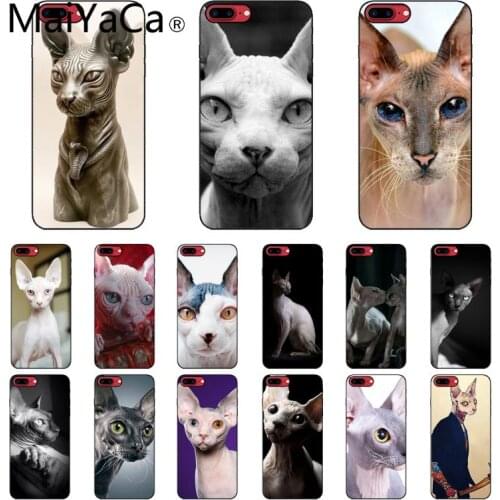 Tattoo Sphinx Cat Phone Accessories Case for iphone 11 12 Pro XS MAX XS XR 8 7 6 Plus 5 5S SE 12mini