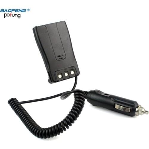 Baofeng DC 12V Car Charger Battery Eliminator for Baofeng Walkie Talkie BF-666S BF-777 BF-888S Radios