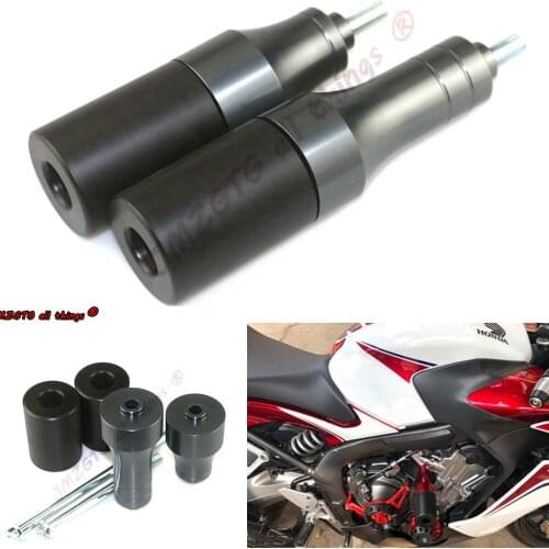 CNC Aluminum Motorcycle Frame Sliders Guard Crash Pad Cover Falling Protector For HONDA CB650F 2014 2015 2016 2017 2018