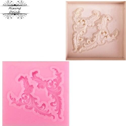 DIY cake mold lace silica gel mold chocolate fudge lace rattan cake decoration mold Kitchen Baking Products