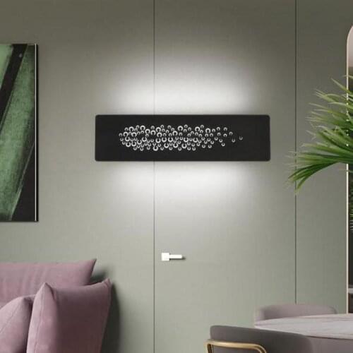 Creative Decoration Led Wall Lamp New Style Nordic Bedroom Bedside Indoor Led Wall Lighting Bathroom Led Light