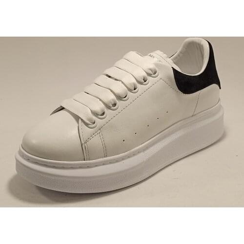 Women White Genuine Leather Platform Sneakers Casual Sport Comfy Air Running Queen Female Vulcanize Luxury Designer Shoes