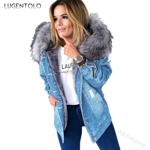 Женские парки с капюшоном Lugentolo China At AliExpress