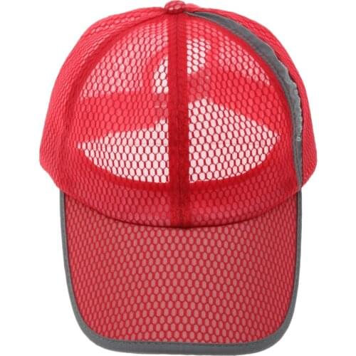 Fashion Summer Unisex Breathable Mesh Hat Sunvisor Outdoor Sports Baseball Cap