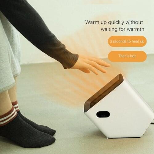 Small Space Desktop Heater for Home and Office Mute Portable Quick Heater Electric Heater Fan Us Plug