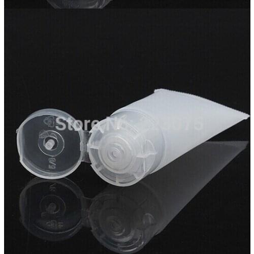 New Perfume Atomizer 50ml Transparent Soft Tube Cosmetic Containers Cream Lotion Clear Empty Tubes Refillable Bottles 50pcs/lot