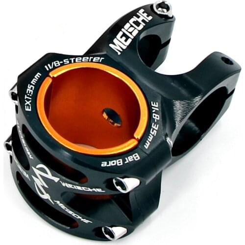Meische MTB Stem 35mm CNC Pro Honsun Stem 31.8mm Ultralight 0 Degree Rise FR AM Enduro Stem 28.6mm Mountain Cycling Power Parts