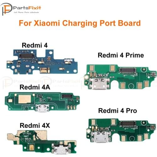 Charging Port Board for Xiaomi Redmi 4 4A 4X 4Prime 4Pro Dock Connector PCB Board Ribbon Flex Parts