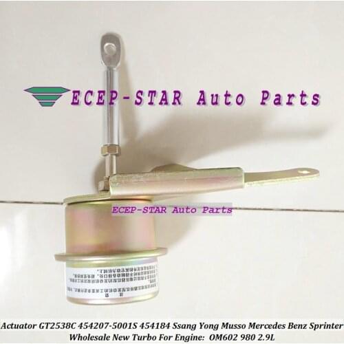 Turbo Wastegate Actuator GT2538C 454207-5001S 454207 454184 For Mercedes Benz Sprinter 212D 312D 412D 97 OM602 2.9L Turbocharger