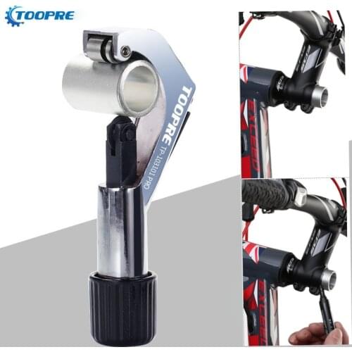 Toopre Bicycle Pipe Cutter Length Cutting Tool for Dia. 6-42mm Fork Handlebar Seatpost Aluminum Steel Brass Titanium Material