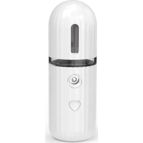 Mini Portable Humidifier Mister Facial Steamer Device Beauty Spray Hydrating Apparatus Cold Spray Apparatus Rechargeable