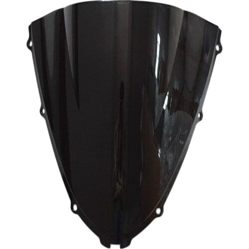 Motorcycle Windshield Black Wind Deflector Cafe Racer Windscreen Fairing Mask For Kawasaki Ninja ZX14R 14R 2006-2016