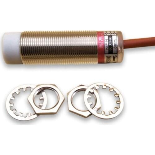 High temperature resistant 200° proximity switch M18 DC three-wire NPN NO 24V anti-corrosion low temperature 40° waterproof oil