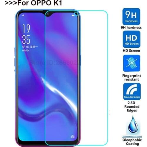 9H 2.5D Tempered Glass For OPPO K1 Screen Protector Ultra-thin mobile phone Protective Glass Film For OPPO K1 K 1 6.4inch