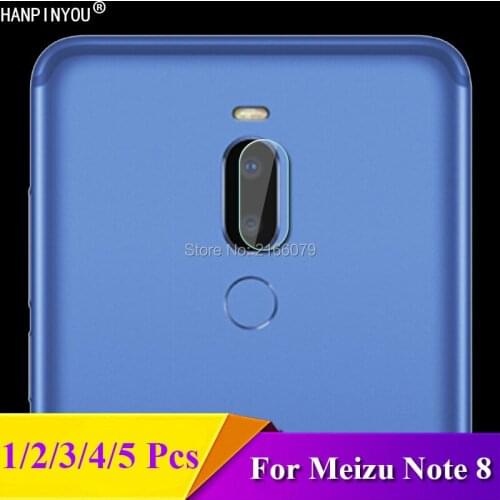 1 / 2 / 3 / 4 / 5 Pcs/Lot For Meizu Note 8 Note8 6.0" Rear Camera Lens Protective Protector Cover Soft Tempered Glass Film Guard