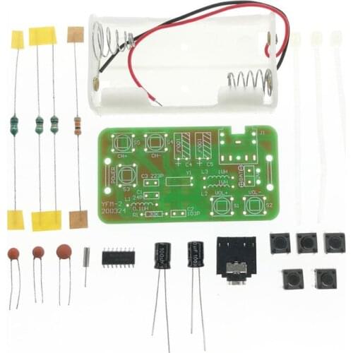 1Set FM Stereo Radio Kits Digital Radio Production Accessories DIY Radio Parts