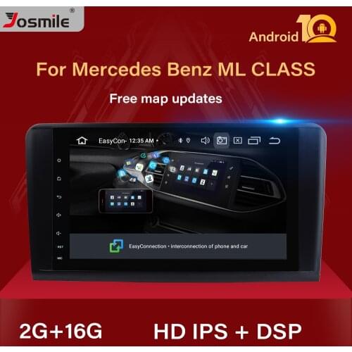 2 Din Android 10 Car Multimedia Player For Mercedes Benz CLASS ML W164 X164 ML350 ML300GL500 ML320 ML280GL350 GL450 GPS Radio
