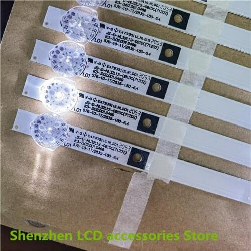 32HD510A L32M16 LED32B100L JS-D-HL32L12-061DC 576MM 6V 32 inch use aluminium 100%new LCD TV backlight bar