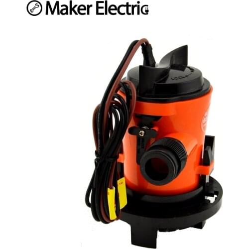 MKBP1-G350-03 3/4" hose 350GPH 12v seaflo manual tmc bilge pump