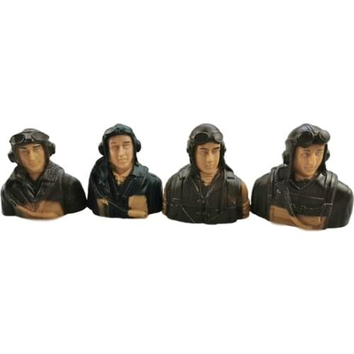 1/6 Pilots Avatar Model Spare Parts Accessories for RC Airplane Fixed-wing