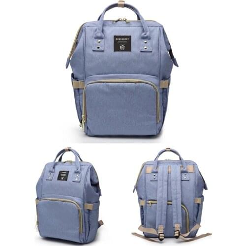 Fashion Mummy Maternity Nappy Bag Brand Large Capacity Baby Bag Multifunction Backpack for Baby Care Changing Pad