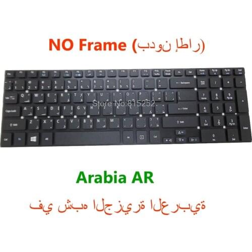 MP-10K33A0-4421W Keyboard For ACER 5830 V121702AS4 AR PK130N42A02 NK.I171S.004 Arabia V3-531G V3-551 V3-571 E5-771 V3-731 V3-771