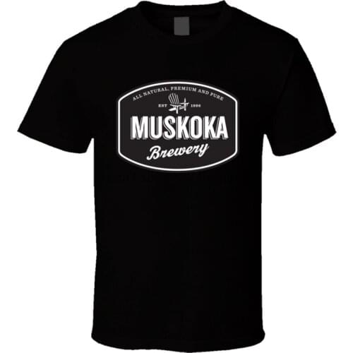 New Muskoka Brewery Beer MenS T-Shirt Clothing Size S-2Xl 34Th 30Th 40Th 50Th Birthday Tee Shirt