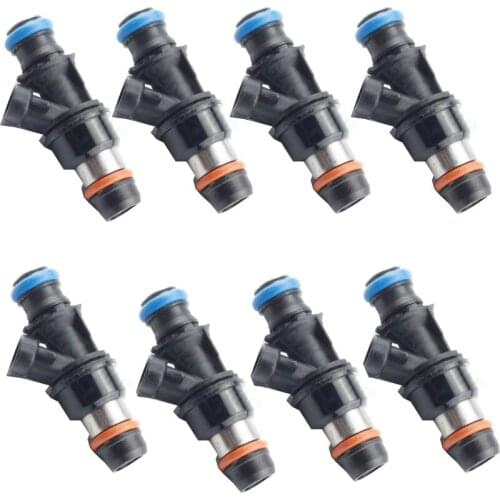 New Set of 8 Fuel Injectors nozzle injection For GMC for Cadillac for Chevrolet for Buick 17113553 17113698