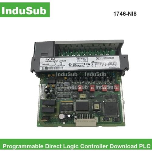 1746-NI8 AB Programmable Direct Logic Controller Download PLC 1746 NI8 Analog Input Module