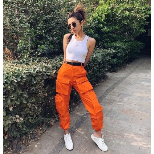 Женские брюки карго Rockulzzang China At AliExpress