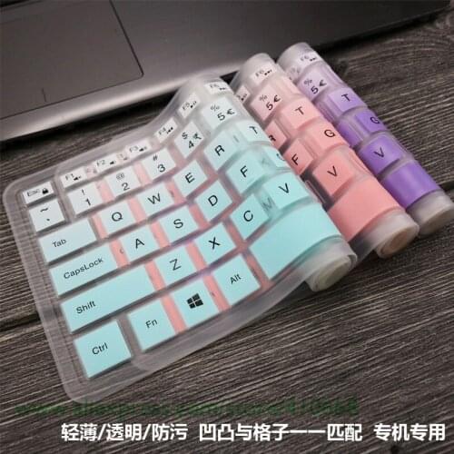 Silicone laptop Keyboard Cover Protector Skin For 15.6" Dell G7 7590 7588 15 / G7 7790 3779 7790 D2785B 17.3 inch Gaming Laptop