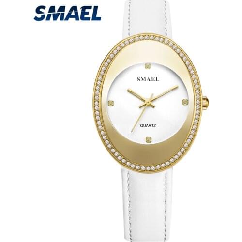 Женские часы с кожаным ремешком SMAEL China At AliExpress