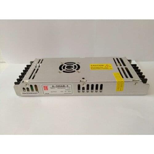 Chuanglian Ultra-thin switching LED display power supply With Fan for 300W 5V 60A 187v-253V With EMC&Safety standards approved