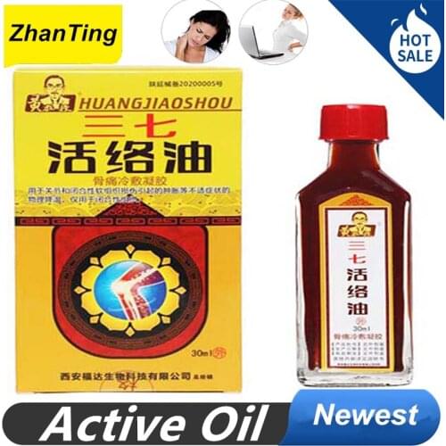 High Quality Active Oil Saffron Activating Collaterals Oil Pain Relax Body Muscle Fatigue Pain Relief Ointment Health Active Oil