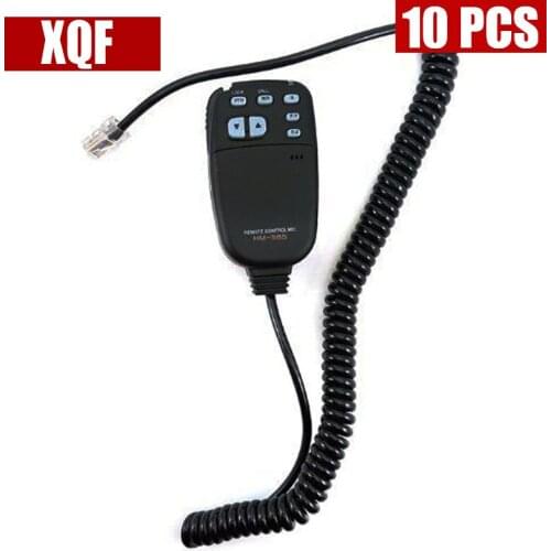 XQF 10PCS DTMF Microphone Speaker HM-98S for Icom Radio IC-2100H IC-2710H IC-2800H Radio